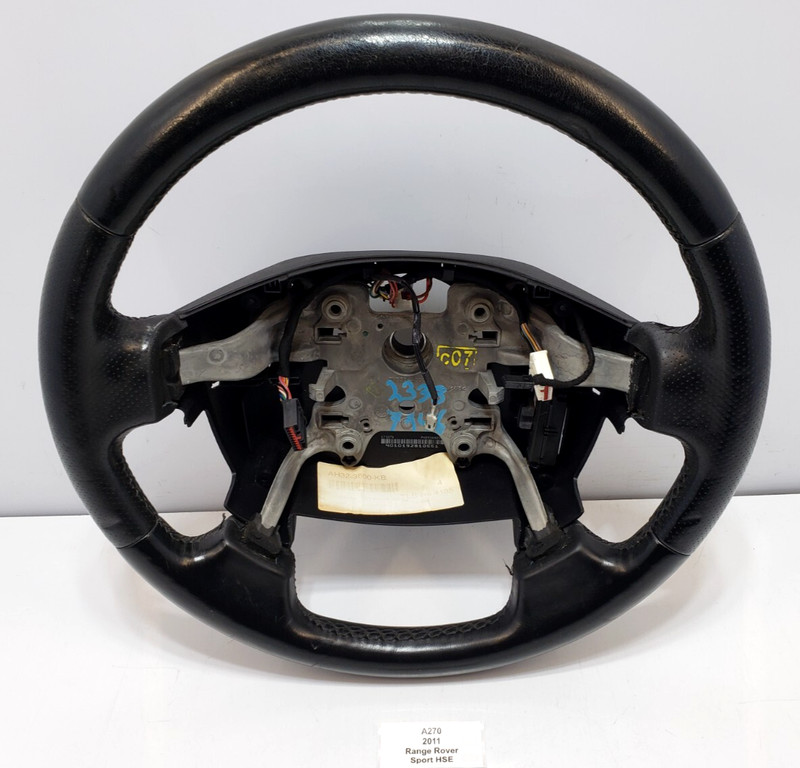 ✅ 2010-2013 OEM Range Rover Sport HSE L320 Left Driver Steering Wheel Black