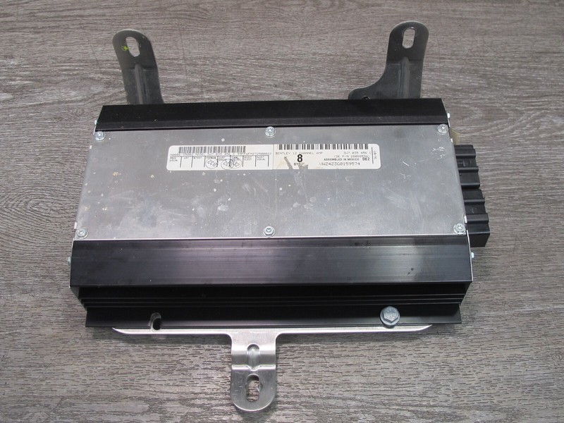 07-11 BENTLEY CONTINENTAL GTC AUDIO SYSTEM AMPLIFIER AMP 3W7035456C