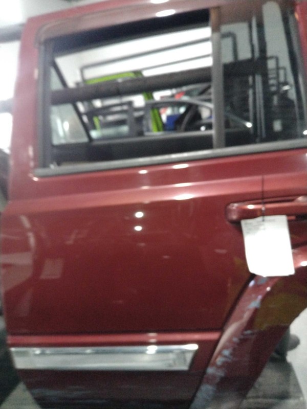 2007 Jeep Commander Left Rear Door Red Good Condition 4DR SUV 563159