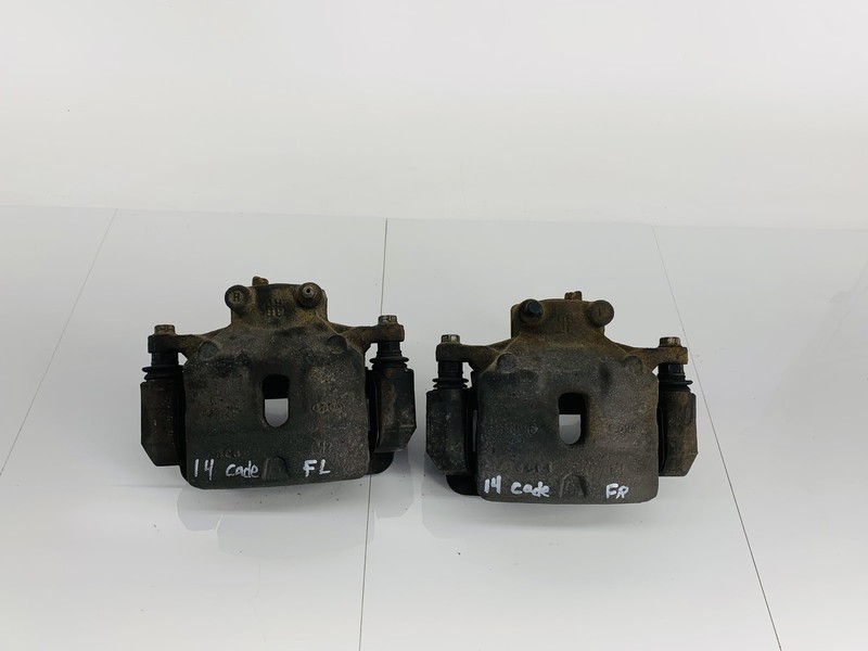 14-16 KIA CADENZA 3.3L V6 FWD FRONT LEFT & RIGHT SIDE ABS BRAKE CALIPER SET OEM