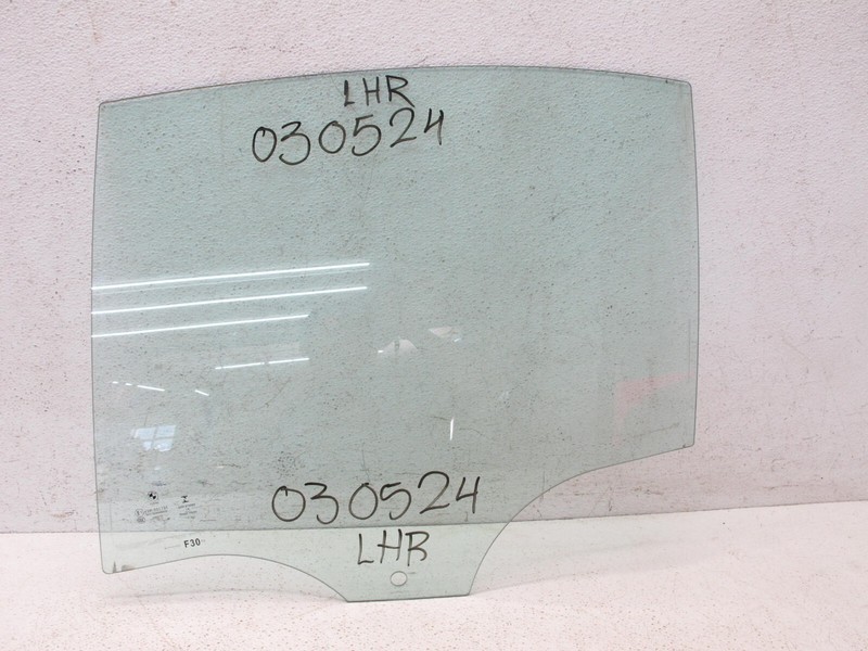 12-18 BMW F30 335i 328i SEDAN BIG WINDOW GLASS LEFT DRIVER REAR OEM 030524