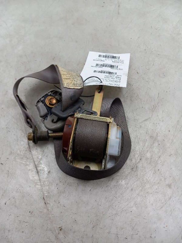 04 TOYOTA TUNDRA SR5 REAR PASSENGER RIGHT SEAT BELT GRY-FN11