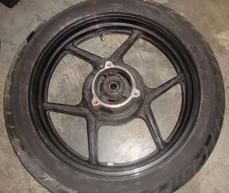 2008 Kawasaki Ninja EX250 EX 250 J EX250J Rear Rim Wheel Tire Back 140/70-17 28