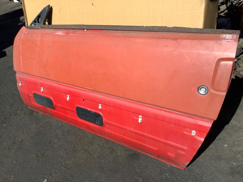 86-87 Honda CRX Left Door Shell Panel w Latch & Hinges 75150-SB2-661 OEM