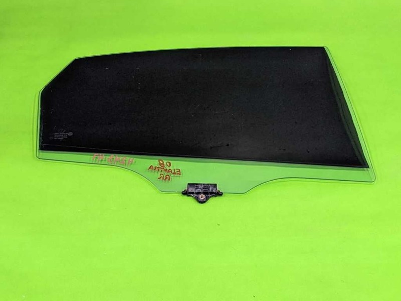 07-10 ELANTRA PASSENGER RIGHT REAR WINDOW DOOR GLASS OEM 4243-47