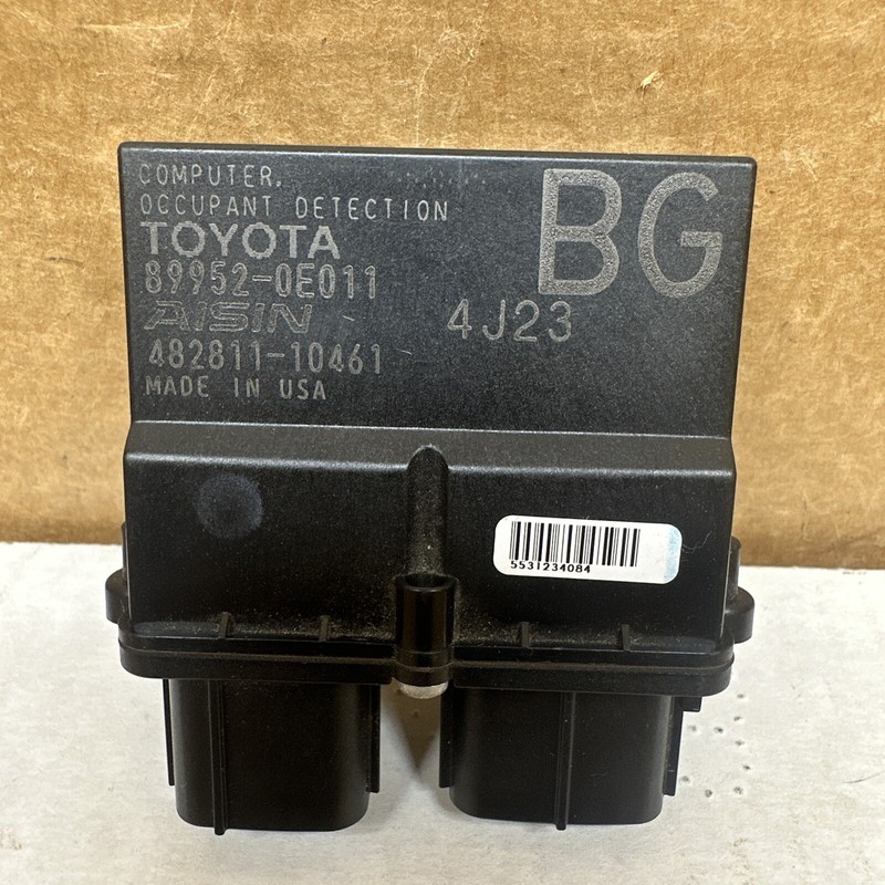 2015 2016 2017 TOYOTA CAMRY SEAT SENSOR MODULE OEM 89952-0E011