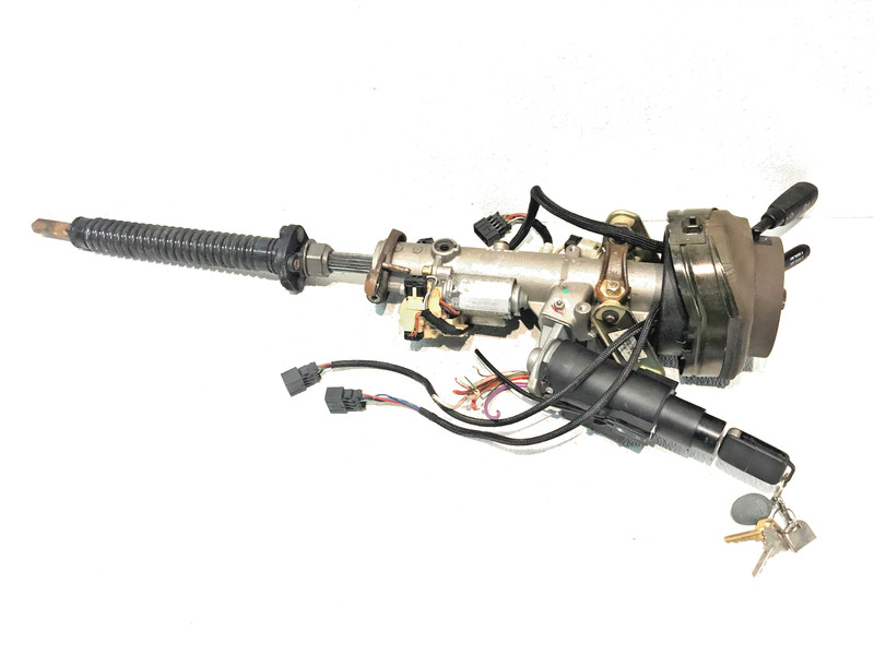 1996-99 MERCEDES SL500 W140 STEERING COLUMN Combo Switch Ignition Key OEM