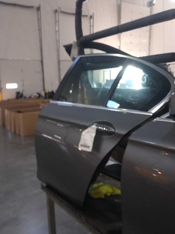 2016 BMW 528i Left Rear Door Grey OEM Used 69K Miles NJ25-25583-649785