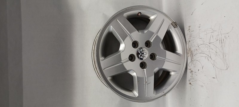 07-'09 DODGE CALIBER Wheel 17x6-1/2 aluminum silver OEM Grade B