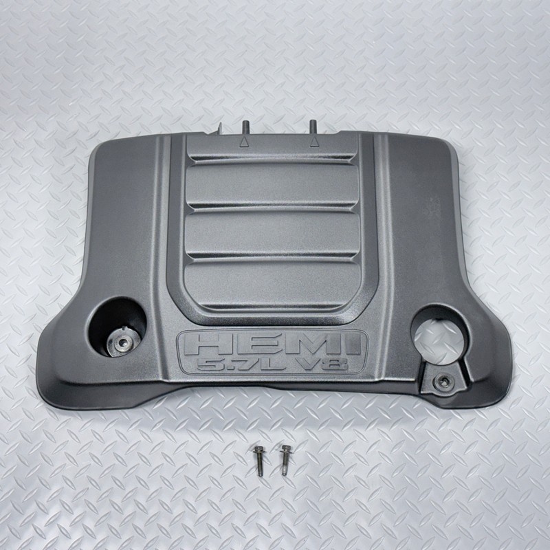 ✅ 2019-26 RAM 1500 5th Gen OEM PLASTIC ENGINE / MOTOR COVER "HEMI 5.7L V8" Mopar
