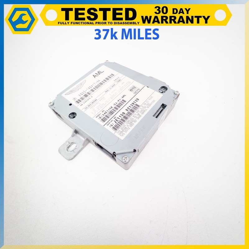 01-16 ASTON MARTIN DB9 V8 VANTAGE RADIO AM FM TUNER CONTROL MODULE UNIT OEM