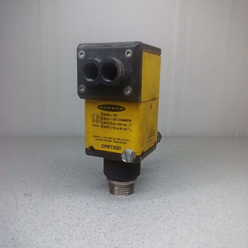 Banner OPBT3QD Analog Omni-Beam Power Block Photoelectric Switch