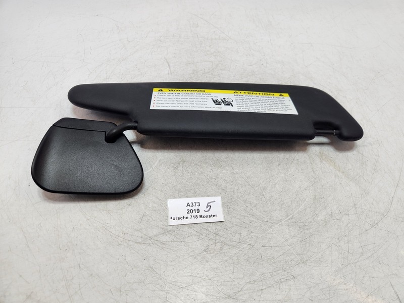✅13-24 OEM Porsche 718 Boxster 982 Front Right Passenger Sunvisor Sun Visor