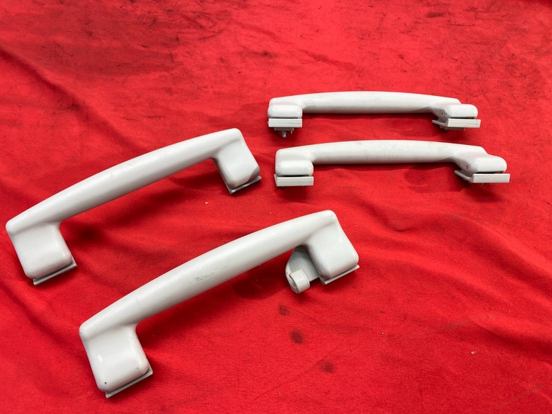14-21 Maserati Quattroporte Interior Roof Upper Grab Grip Handle Gray Set OEM✅