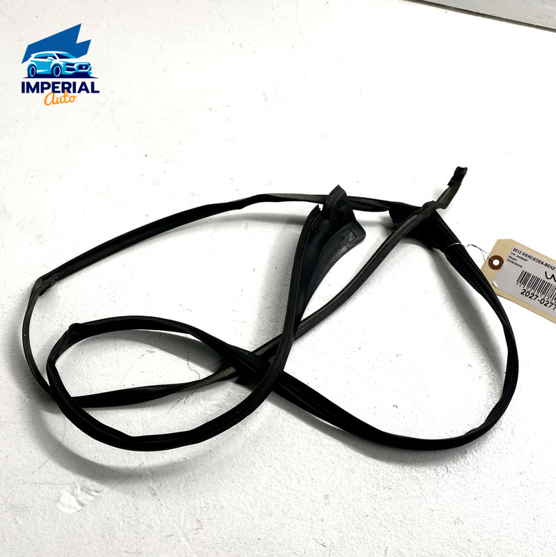 07-12 MERCEDES S550 S600 Rear Left Door Driver Side Upper Weather Strip Seal OEM