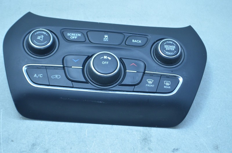 14-18 JEEP CHEROKEE DASH AC HVAC HEATER CLIMATE TEMPERATURE CONTROL SWITCH OEM