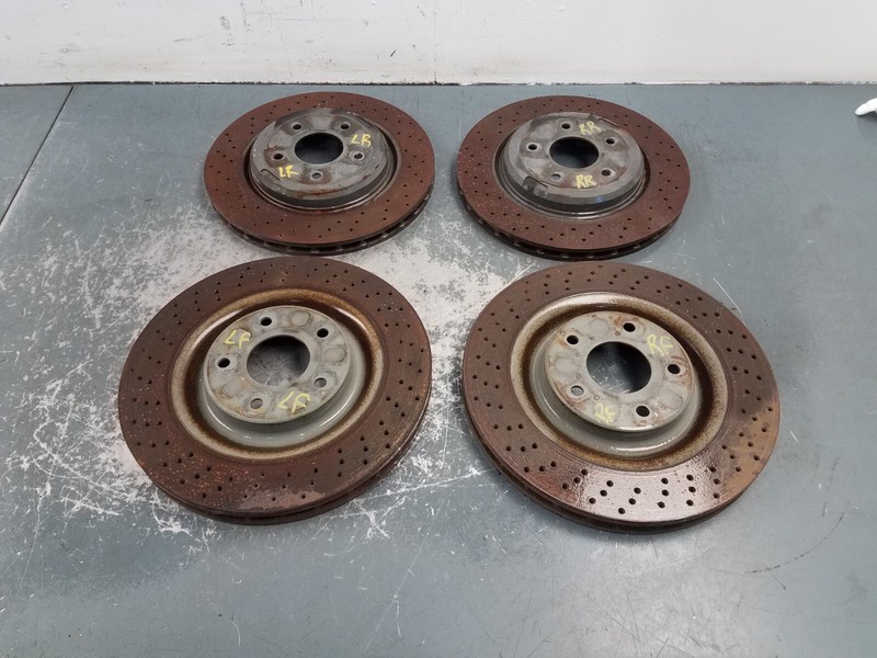 2013 Chevy Corvette Grand Sport Brake Rotor Set #1518 S2