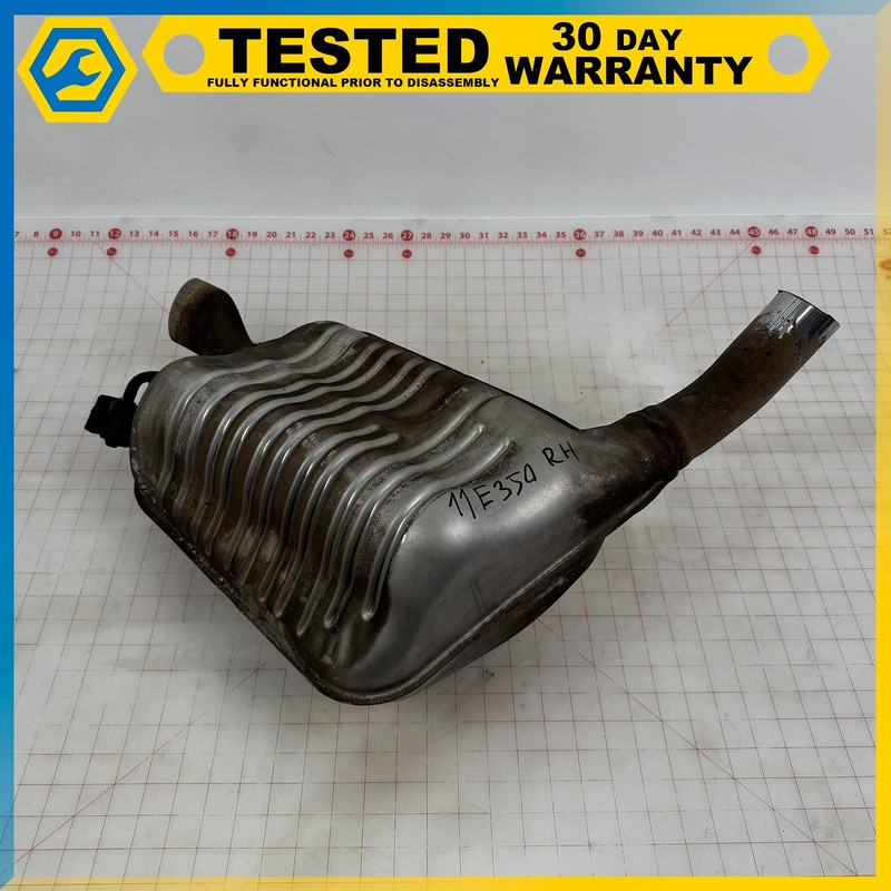 10-13 MERCEDES-BENZ E350 REAR RIGHT PASSENGER SIDE EXHAUST MUFFLER PIPE OEM
