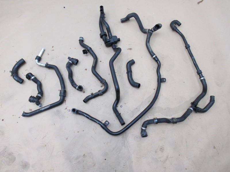 Mercedes S560 2020 W222 4.0L Engine Coolant Line Pipe Hose Set 9 Pcs 18-20 |