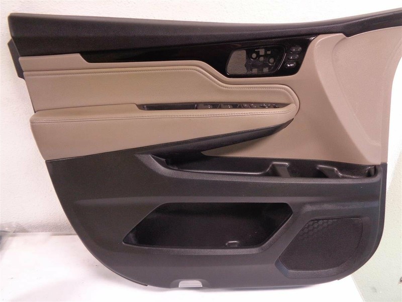 18 19 Honda Odyssey Elite Front Driver Door panel trim liner 83551-THR-A41ZA OEM