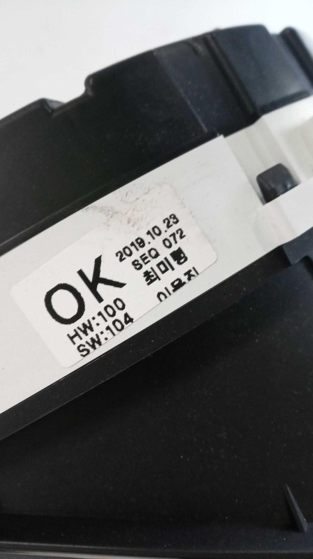 2020 Hyundai Elantra Speedometer Gauge OEM Black 87K Miles NJ25-17256-433774