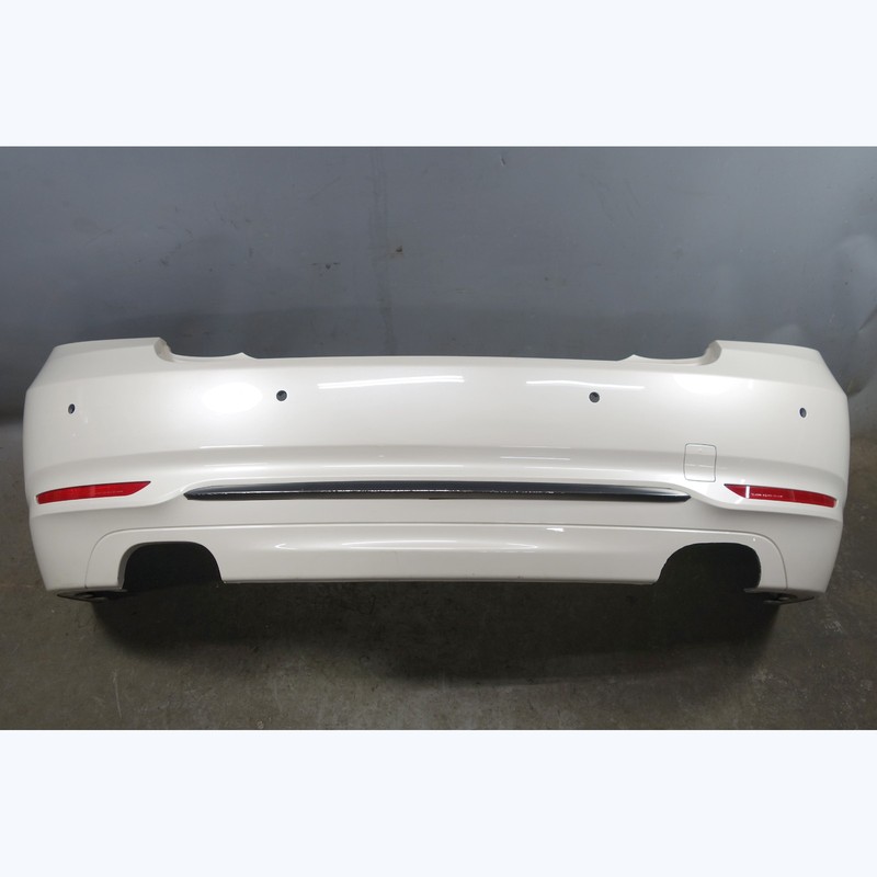 Damaged 2014-2017 BMW F22 F23 2-Series Rear Bumper Cover Mineral White PDC OEM
