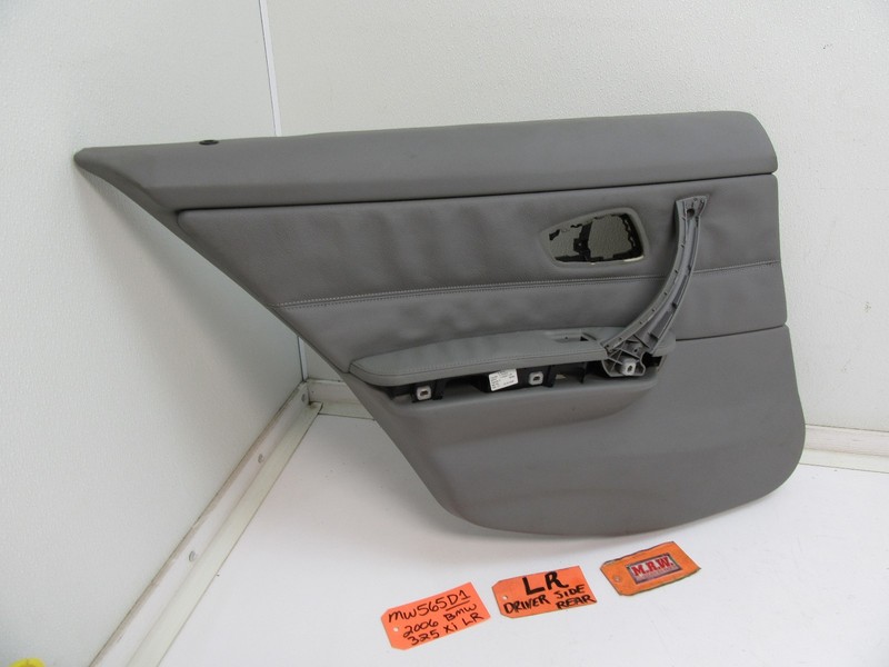 DOOR PANEL GRAY DRIVER SIDE REAR BACK L LH LR CAR BMW 325I 328I 330I 323I 06-11