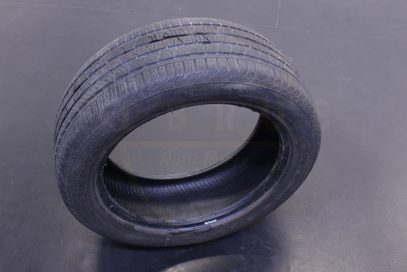 ONE TIRE CONTINENTAL CROSS CONTACT LX SPORT 255/50-20 255/50R20 USED 7-8/32