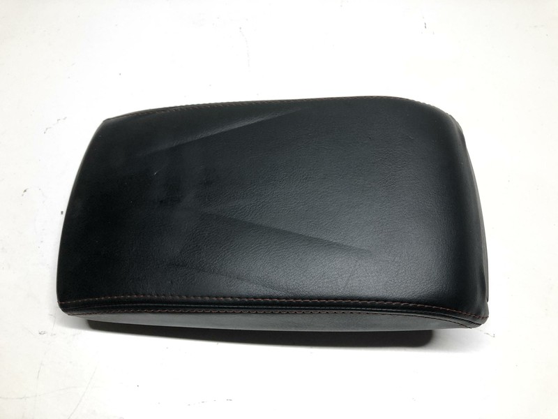 2010-2013 Mazdaspeed 3 Floor Console Armrest Red Black Leather Oem