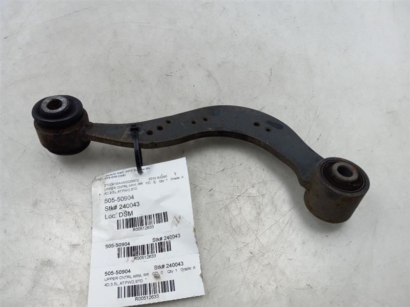 10-19 LEXUS RX350 3.5L FWD AT REAR FITS LEFT AND RIGHT SIDE UPPER CONTROL ARM