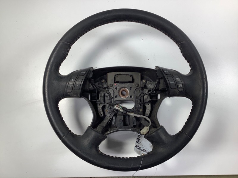 03-07 Honda Accord 4D Sedan V6 EX-L Steering Wheel Black Leather Used OEM