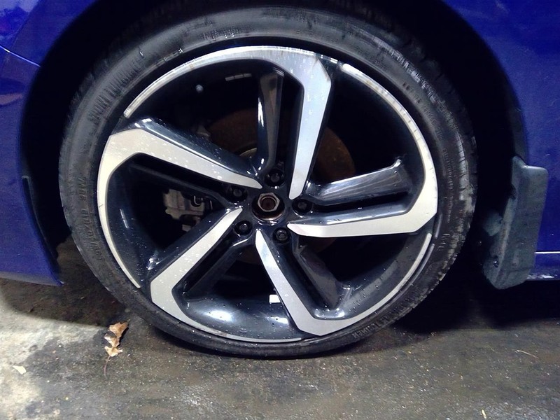 Rim Wheel 19x8-1/2 Alloy 5 Swept Spoke Painted Black Fits 21-22 ACCORD 1773435