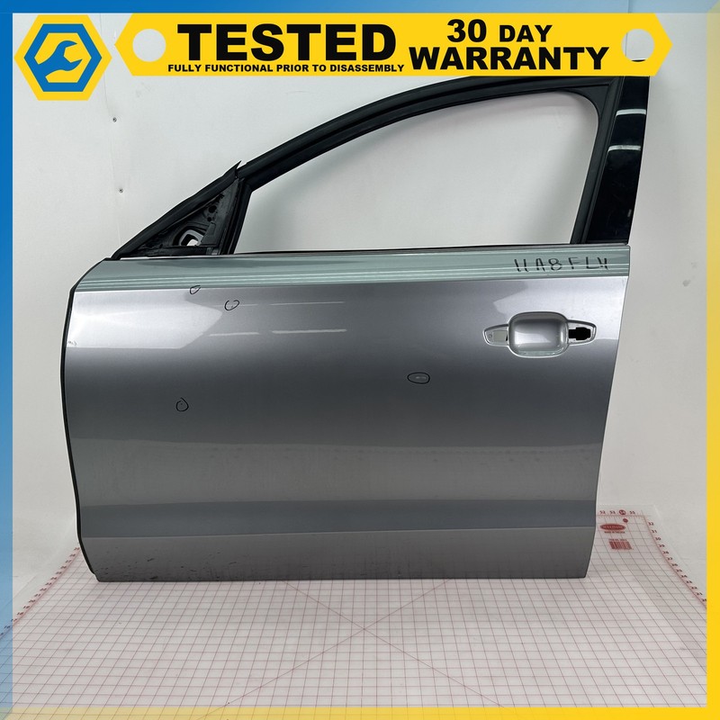 11-18 Audi S8 A8 Quattro FRONT LEFT DRIVER SIDE DOOR SHELL Gray OEM