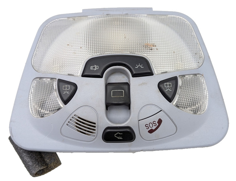 03-09 MERCEDES C240 C230 CLK350 Coupe Overhead Dome Light SOS Switch A2038201401