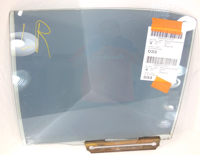 1999-2003 Mazda Protege Sdn Rear Door Window Glass Driver Left OEM