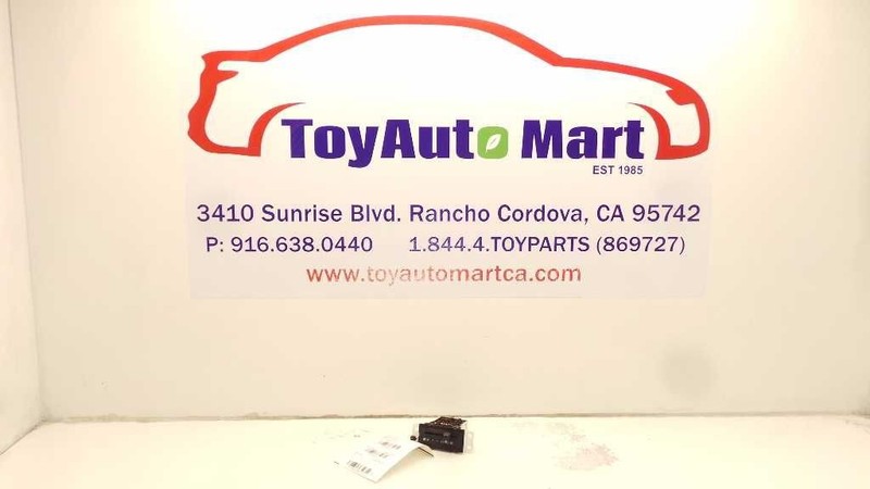 Temperature Control Rear Control Fits 98-03 SIENNA 90994