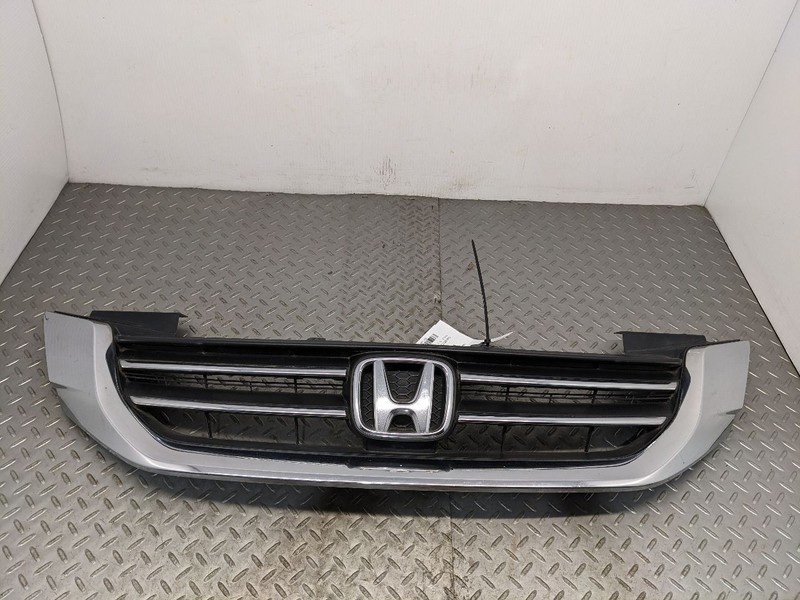 Grille Upper Sedan Dual Chrome Horizontal Bar Fits 13-15 ACCORD 1155812