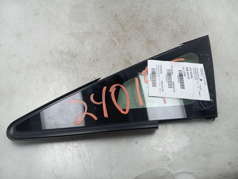 10-15 TOYOTA PRIUS 1.8L FWD AT DRIVER SIDE FRONT PILLAR GLASS WINDOW