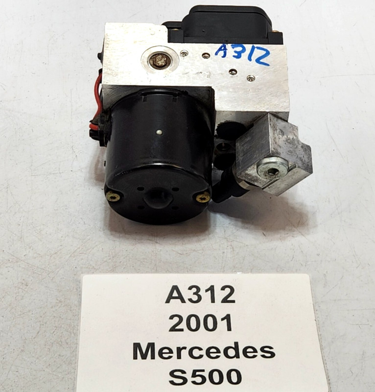 ✅ 00-02 OEM Mercedes W220 S500 CL500 Anti Lock ABS Brake Pump Module Assembly