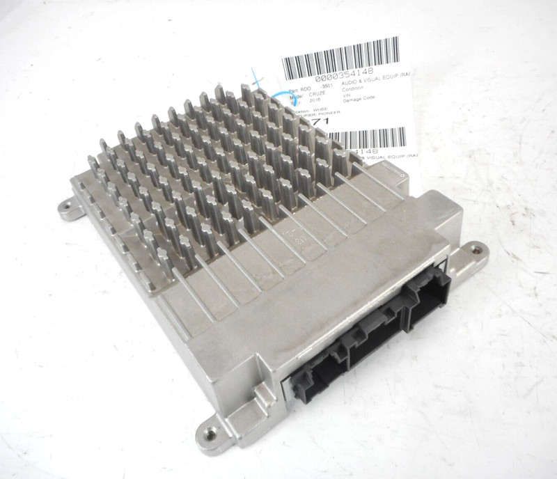 Chevrolet Cruze Radio Amplifier 1007ZG OEM 2011-2016