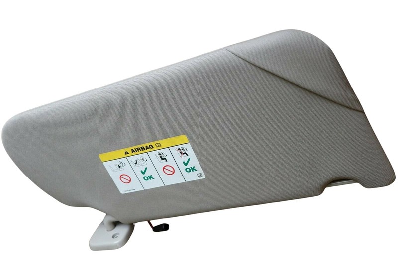 2009-2012 Ford Flex Driver Sun Visor CA8Z7404105CA Genuine OEM Factory
