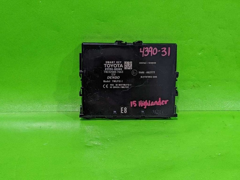 14 15 16 HIGHLANDER SMART KEY MODULE OEM 4390-31