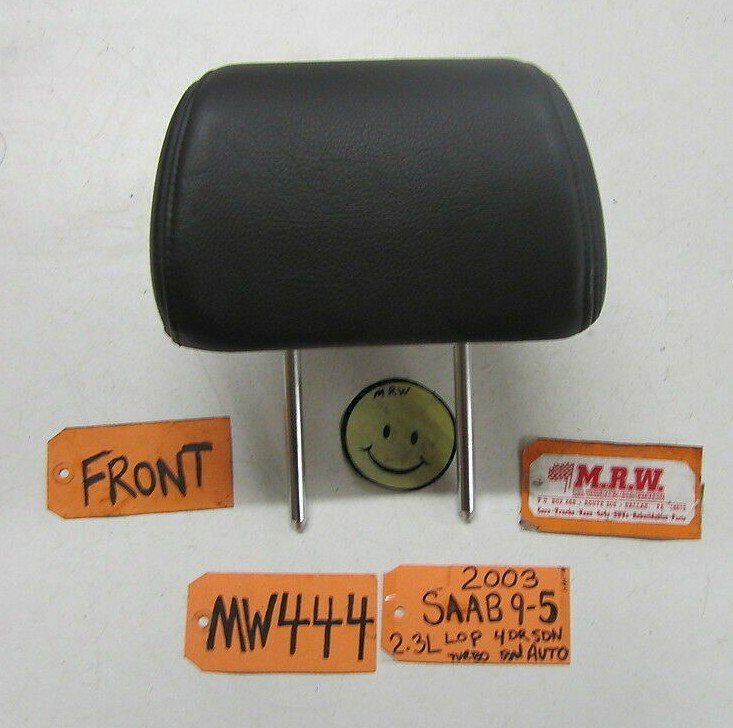 FRONT SEAT HEADREST HEAD REST RIGHT LEFT for 99 00 01 02 03 04 05 06 07 SAAB 9-5