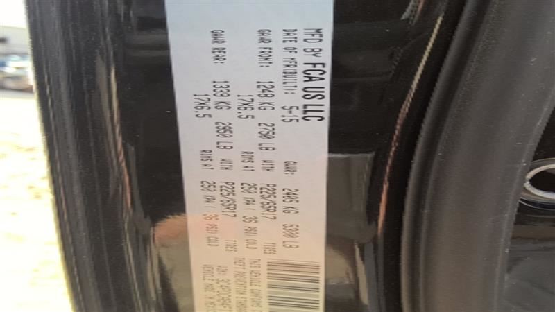 AC Compressor With Rear AC Fits 13-15 JOURNEY 1465382