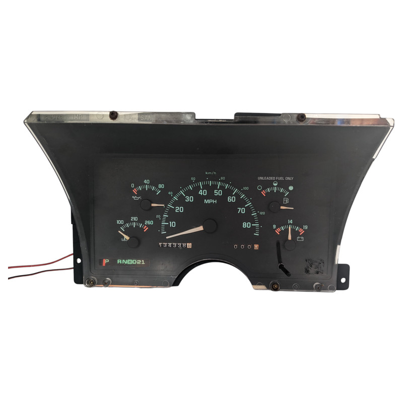 1992-1994 Chevrolet C1500 C2500 K1500 K2500 Automatic AT Instrument Cluster 134K