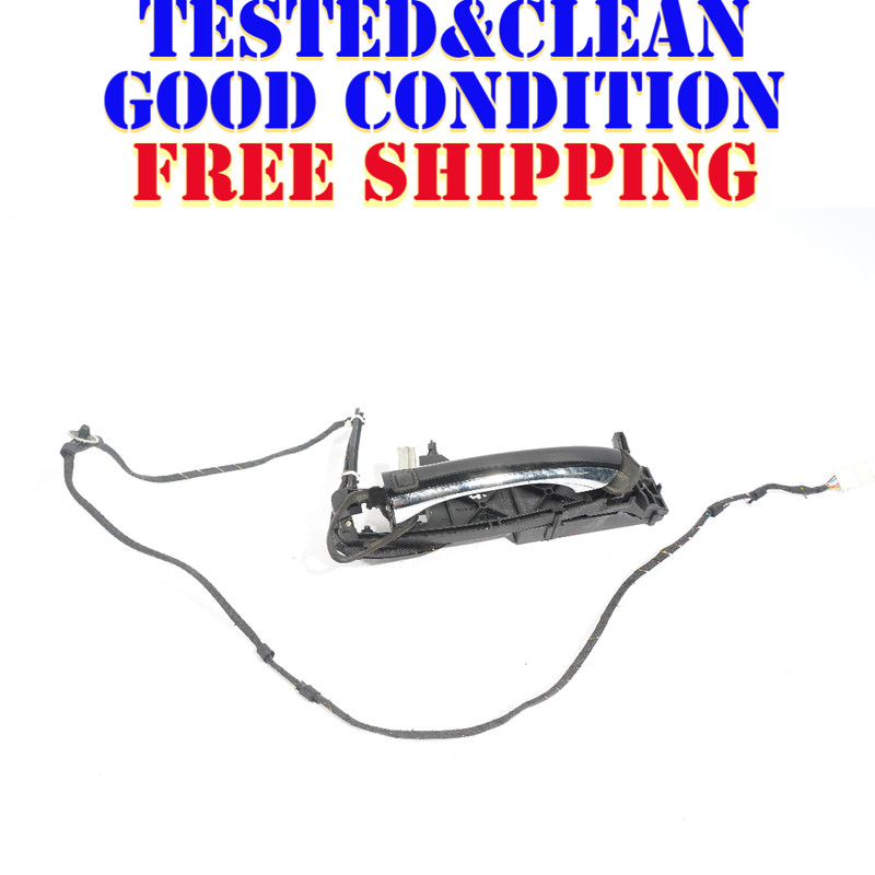 03-06 MERCEDES W220 S500 S430 FRONT LEFT DRIVER SIDE EXTERIOR DOOR HANDLE OEM