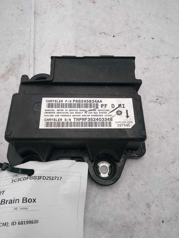 2015 Dodge Dart Body Control Module OEM 68199630AC 99K Miles White