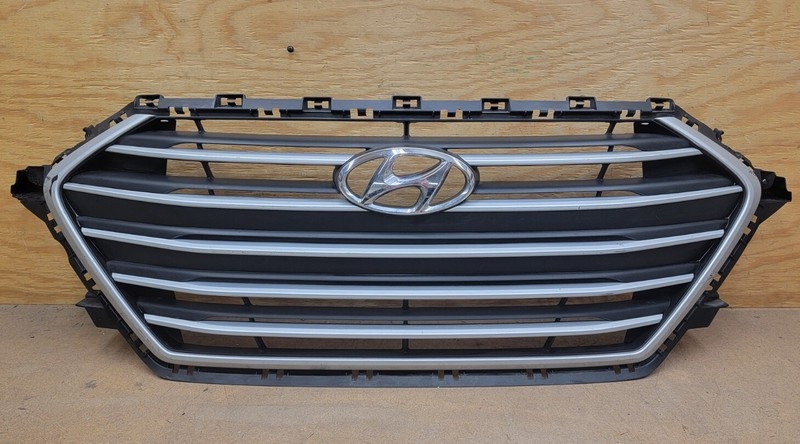 20172018 Hyundai Elantra Front Bumper Radiator Grille With Emblem OEM