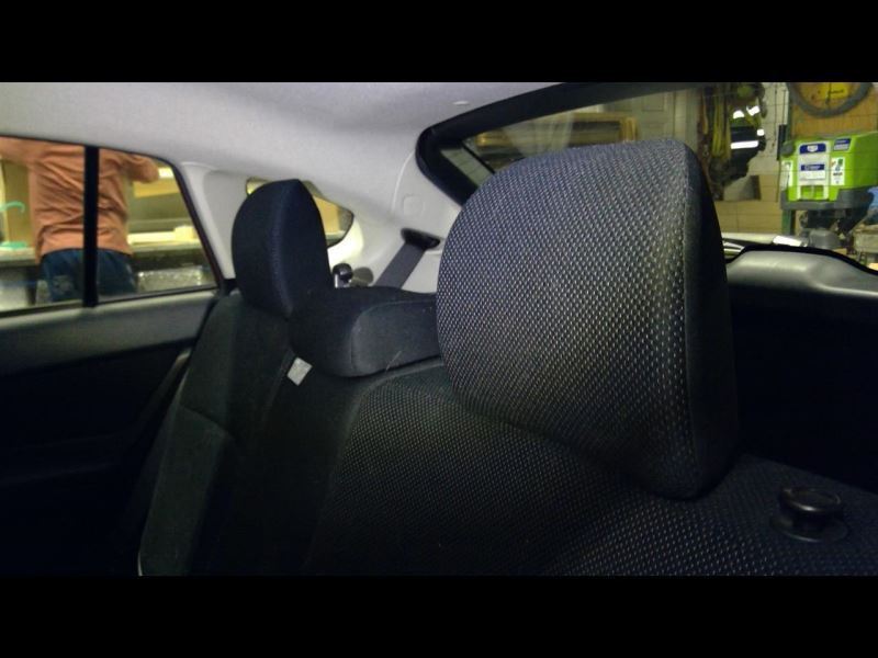 All 3 Rear Headrests Hatchback Black Cloth Fits 12 13 14 15 16 IMPREZA 1463226