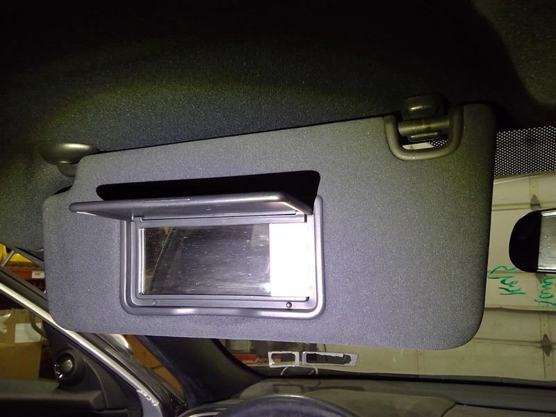 Driver Left Sun Visor With Illumination Fits 16-21 CIVIC 1769530